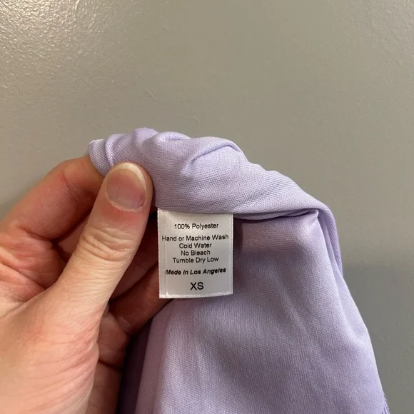 Lucy in the Sky Lavender Mini Dress - Picture 5 of 5